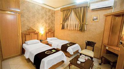 اتاق دو تخته تویین هتل زهره اصفهان